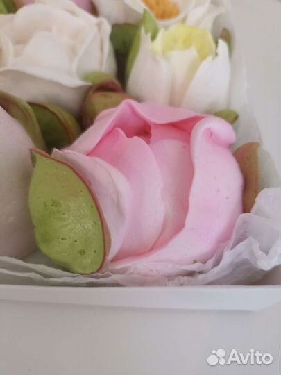 Зефирные коробочки, букеты, корзинки