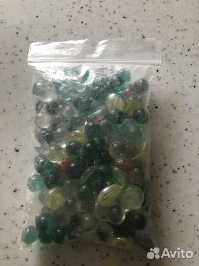 Декоративные стеклянные камни