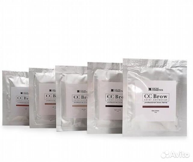 Хна для бровей CC Brow, уп. саше по 10 гр, 5 гр