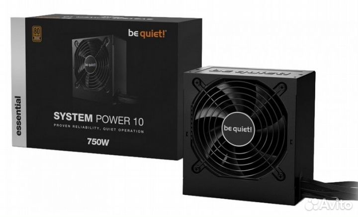 Блок питания be quiet system power 10 750W / BN32