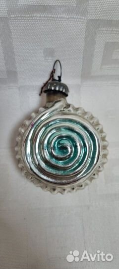 Елочные игрушки СССР. Спиралька