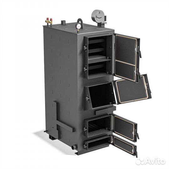 Твердотопливный котел длительного горения