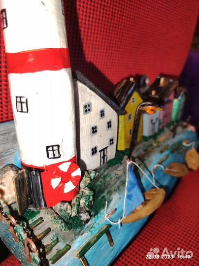 Ключница настенная из дерева