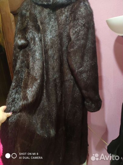 Шуба из нутрии