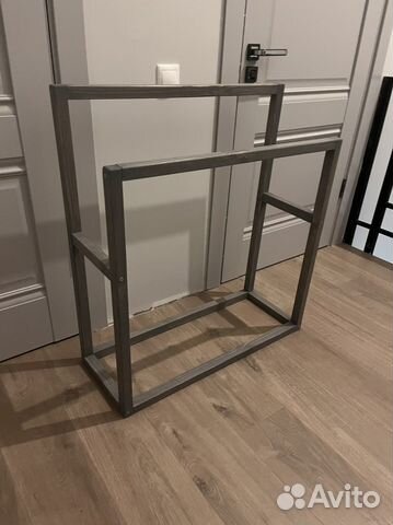 Вешалка напольная для одежды т полотенец из сосны