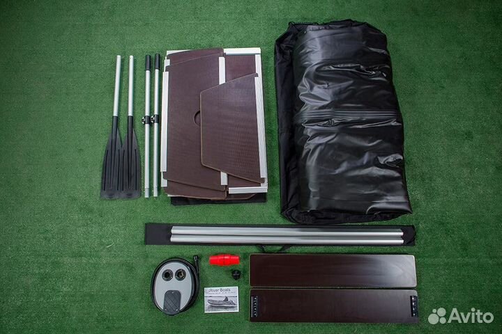 Лодка пвх RiverBoats RB-370 NEW Киль пайол Новые