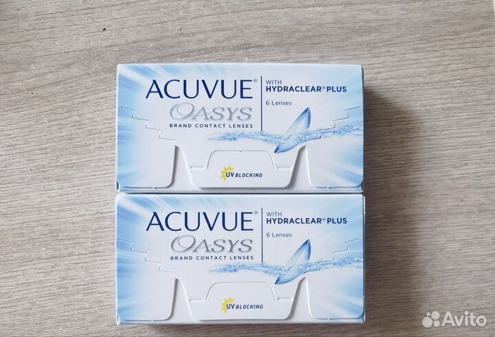 Линзы контактные acuvue oasys двухнедельные