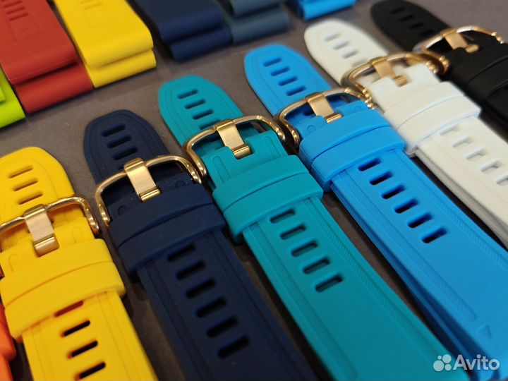 Двухцветные ремешки 20мм для Garmin fenix 7S Epix