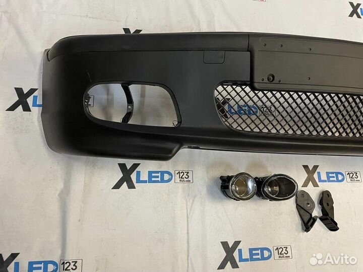 Передний бампер BMW 3 E46 M рестайлинг