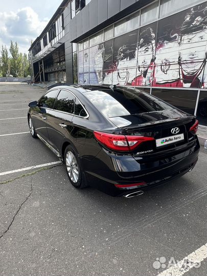 Hyundai Sonata 2.4 AT, 2015, 133 000 км