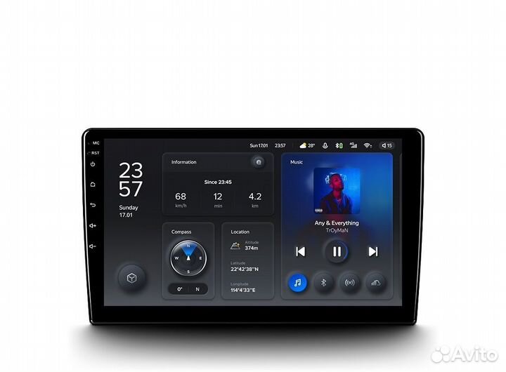 Головное устройство Teyes 10”