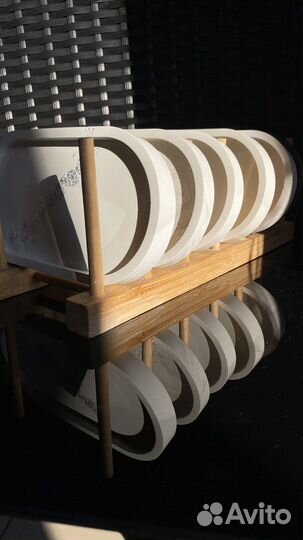 Поднос из гипса