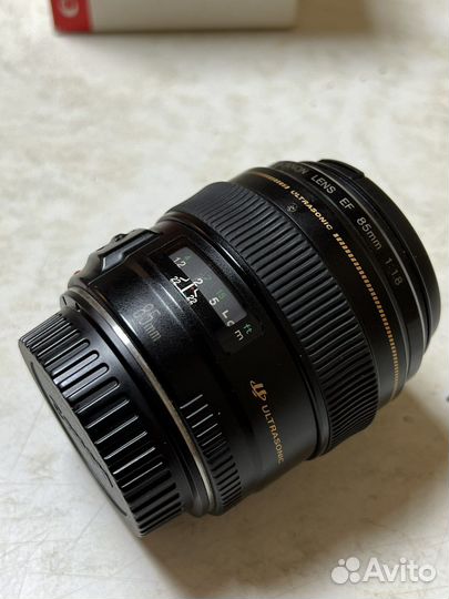 Объектив canon ef 85mm f 1.8 usm