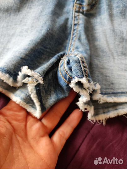 Джинсовые шорты для девочки 116 122