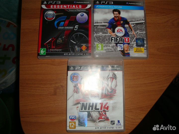 Диски на Soni playstation