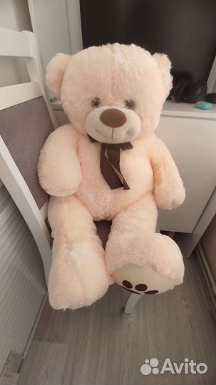 Плюшевый медведь 80 см новый