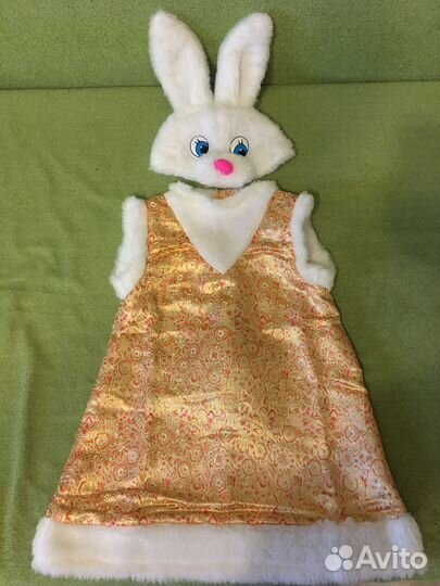 Костюм маскарадный зайчик для девочки
