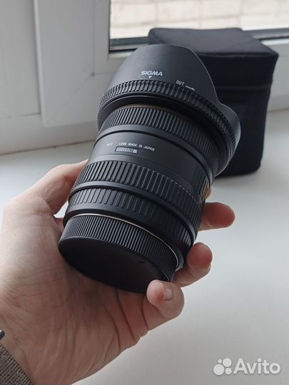 Объектив Sigma 10 20 f4-5.6 EX DC для canon ef
