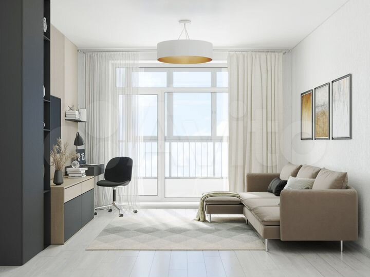 1-к. квартира, 31,6 м², 4/25 эт.