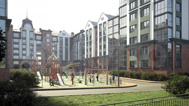 2-к. квартира, 64,3 м², 3/7 эт.