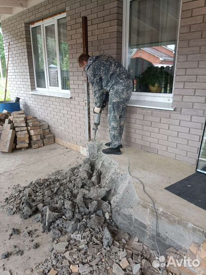 Демонтаж, демонтажные работы, снос домов