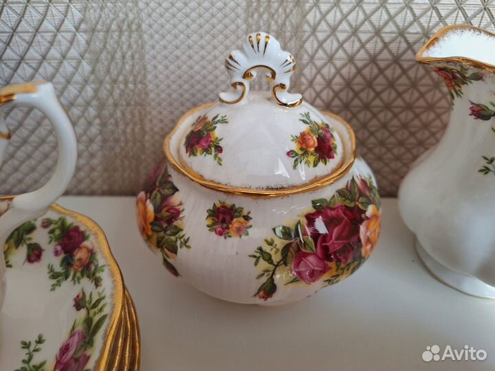 Чайный сервиз фарфор Англия