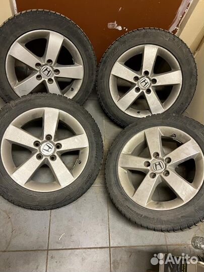 Оригинальные диски на хонду цивик на зимней резине