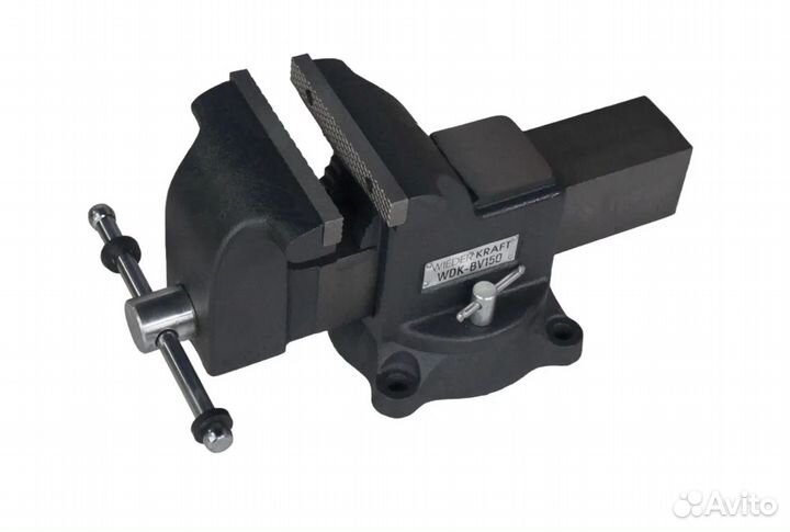 Профессиональные слесарные тиски 150 мм WDK-BV150