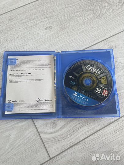 Диск fallout 4 для ps4