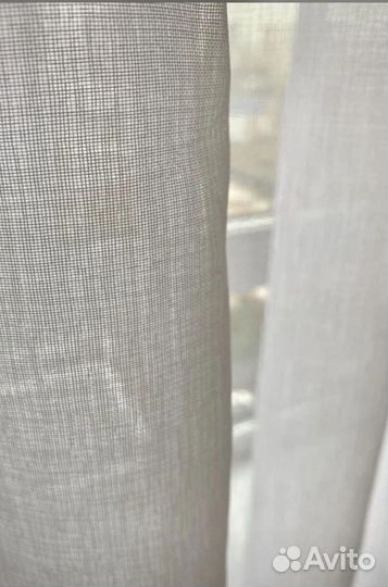 Тюль под лен 5 на 270 новая