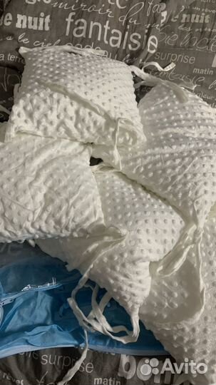 Бортики в детскую кроватку