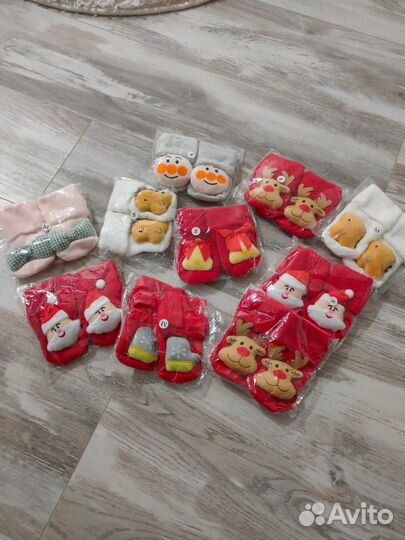 Носки новогодние детские