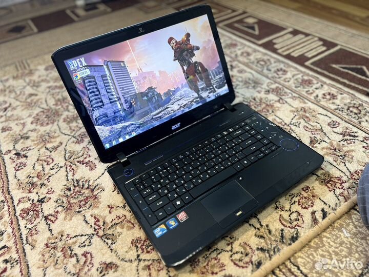 Мощный Ноутбук Acer core i7-8ядер/1гб видео