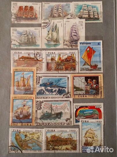 Альбом с марками СССР