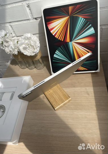 iPad Pro 12.9 M1 2021 256Gb Silver, Ростест