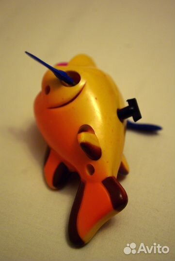 Рыбка заводная для ванны