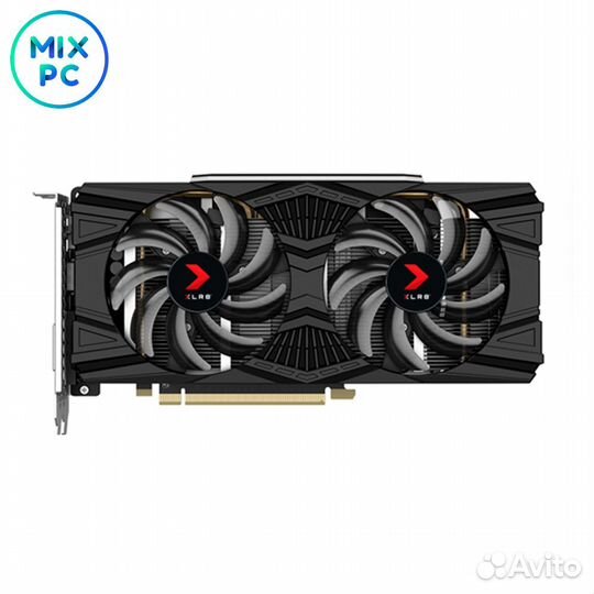 Видеокарта GTX1660Ti 6GB PNY XLR8 VCG1660T6dfppb