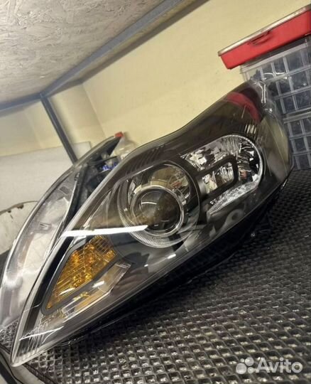 Фары линзованые bi-led ford ficus 2