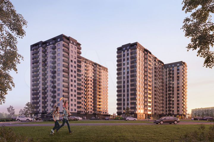 1-к. квартира, 39 м², 5/16 эт.