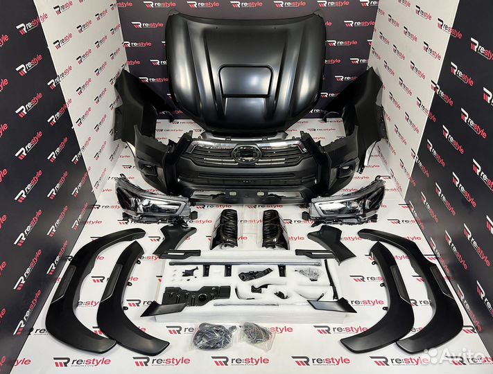 Рестайлинга Toyota Hilux 2011-2015 в стиль 2020