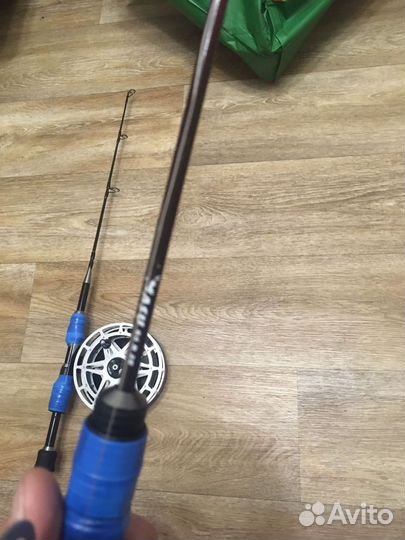 Удочки зимние на судака, оснащенные