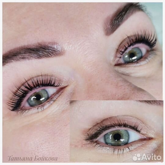 Ламинирование, Вельвет ресниц и бровей