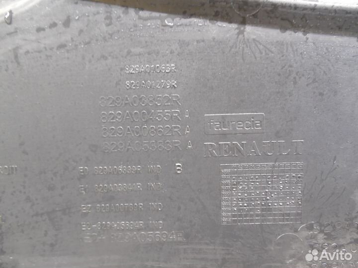 Обшивка двери задней правой Duster 2012