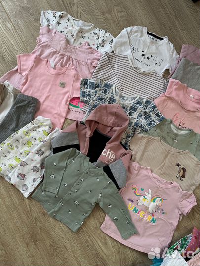 Детские вещи пакетом 74 80