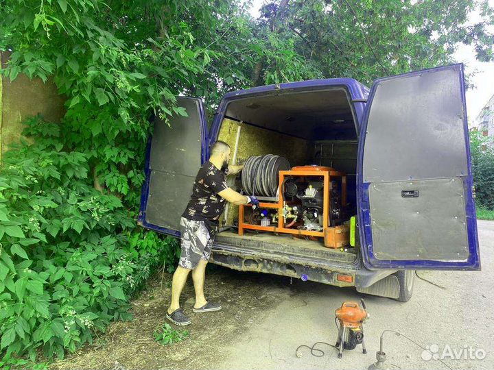 Прочистка канализации. Устранение засоров