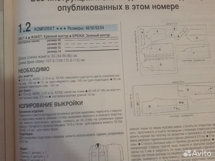 Журналы по шитью