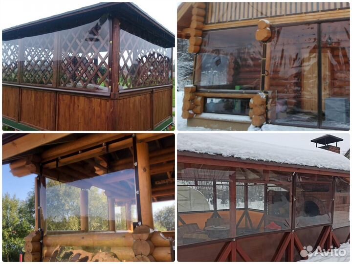 Мягкие окна. Пвх шторы, полосовые завесы (ламели)