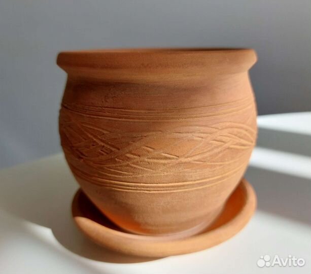 Горшок керамический для цветов