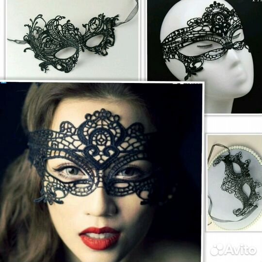 Маска романтическая венецианская