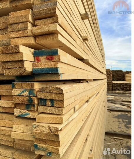 Доска обрезная и Брус обрезной Все размеры